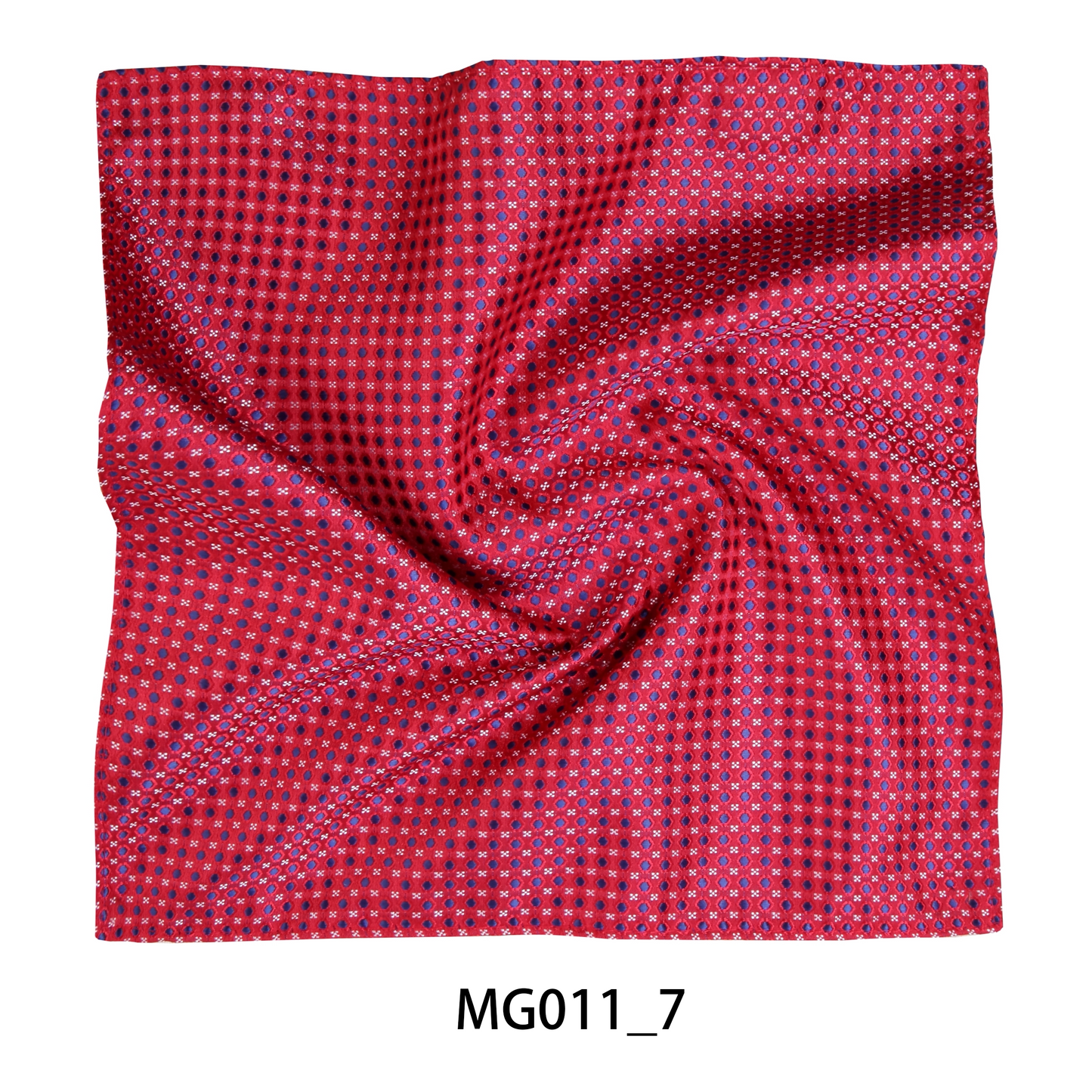 Geometric Circle Pocket Square
