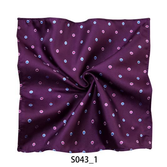 Multi Dotted Pocket Square