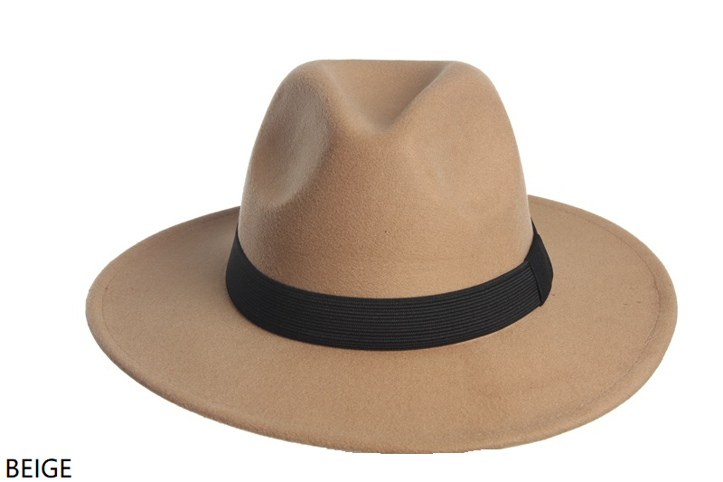 Men's Felt Fedora Hat