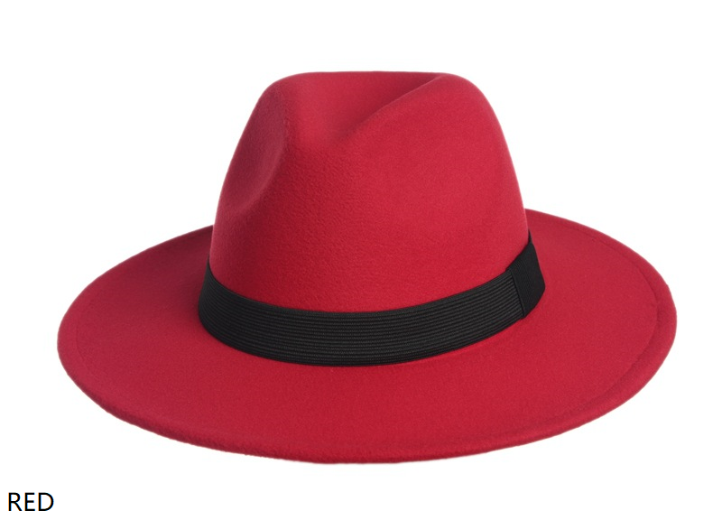 Men's Felt Fedora Hat