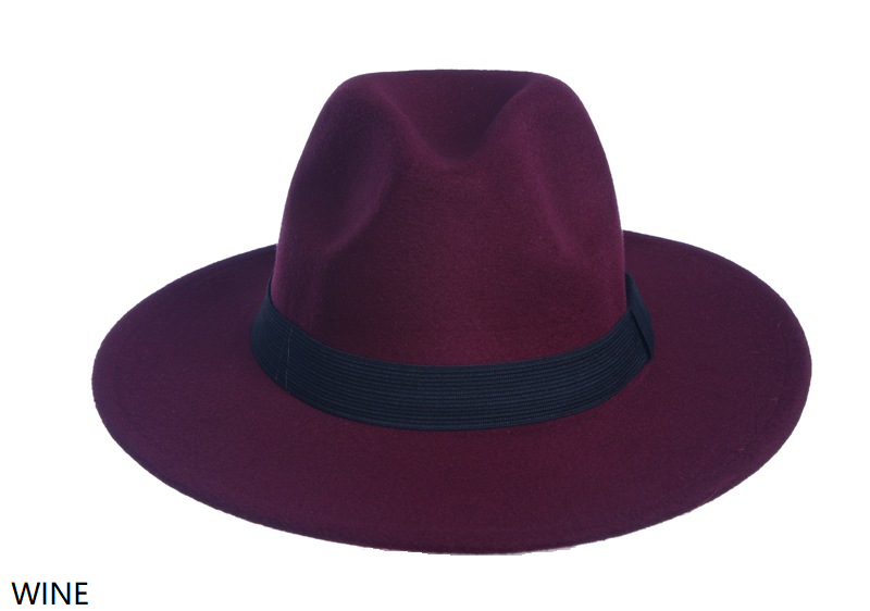 Men's Felt Fedora Hat