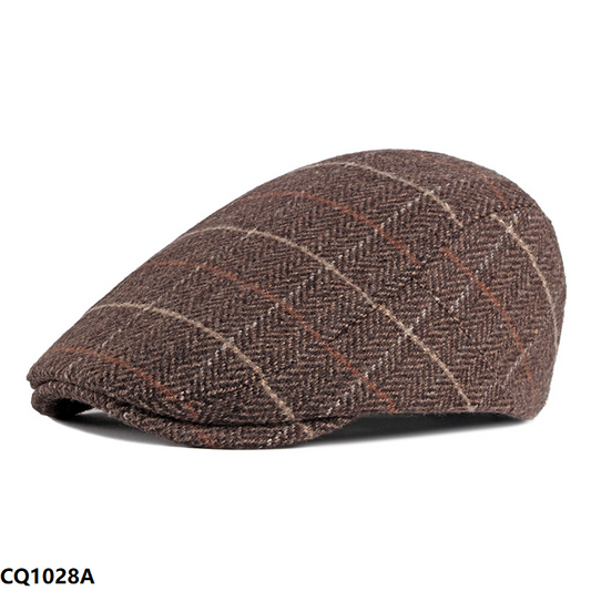 Graph Check Flat Cap