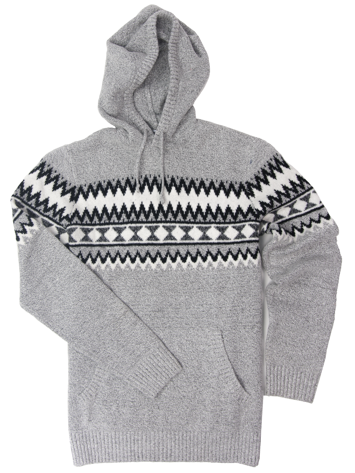 Aztec Sweater with Hood