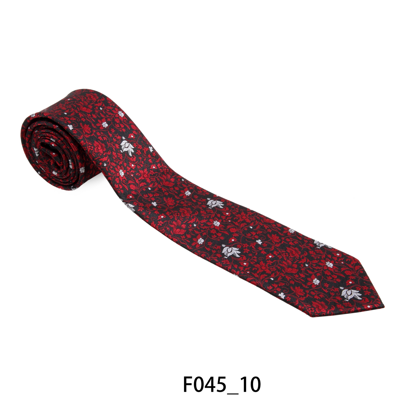 Floral Violet Patterned Tie