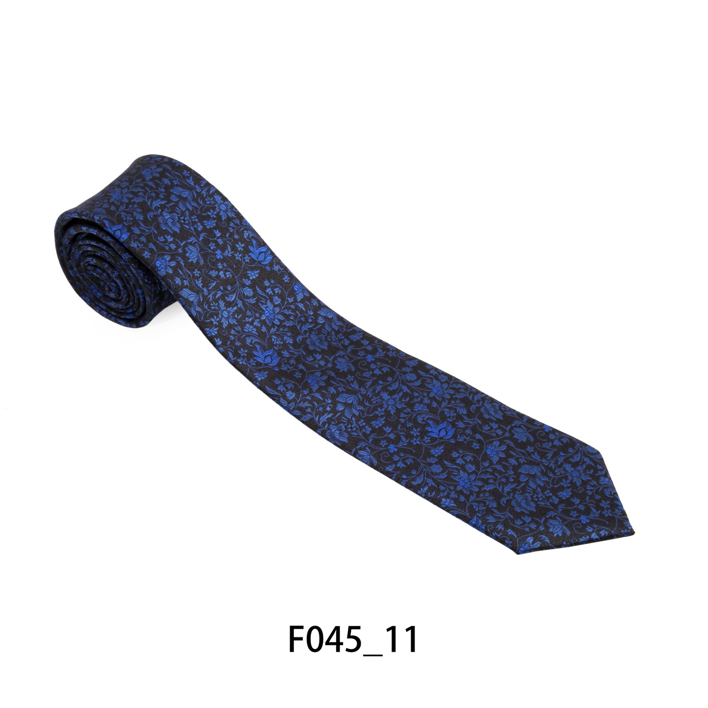 Floral Violet Patterned Tie