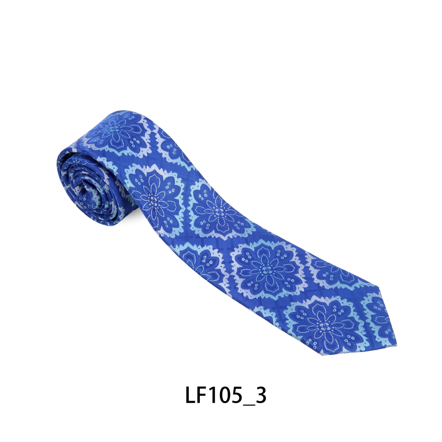 Floral Geometric Tie