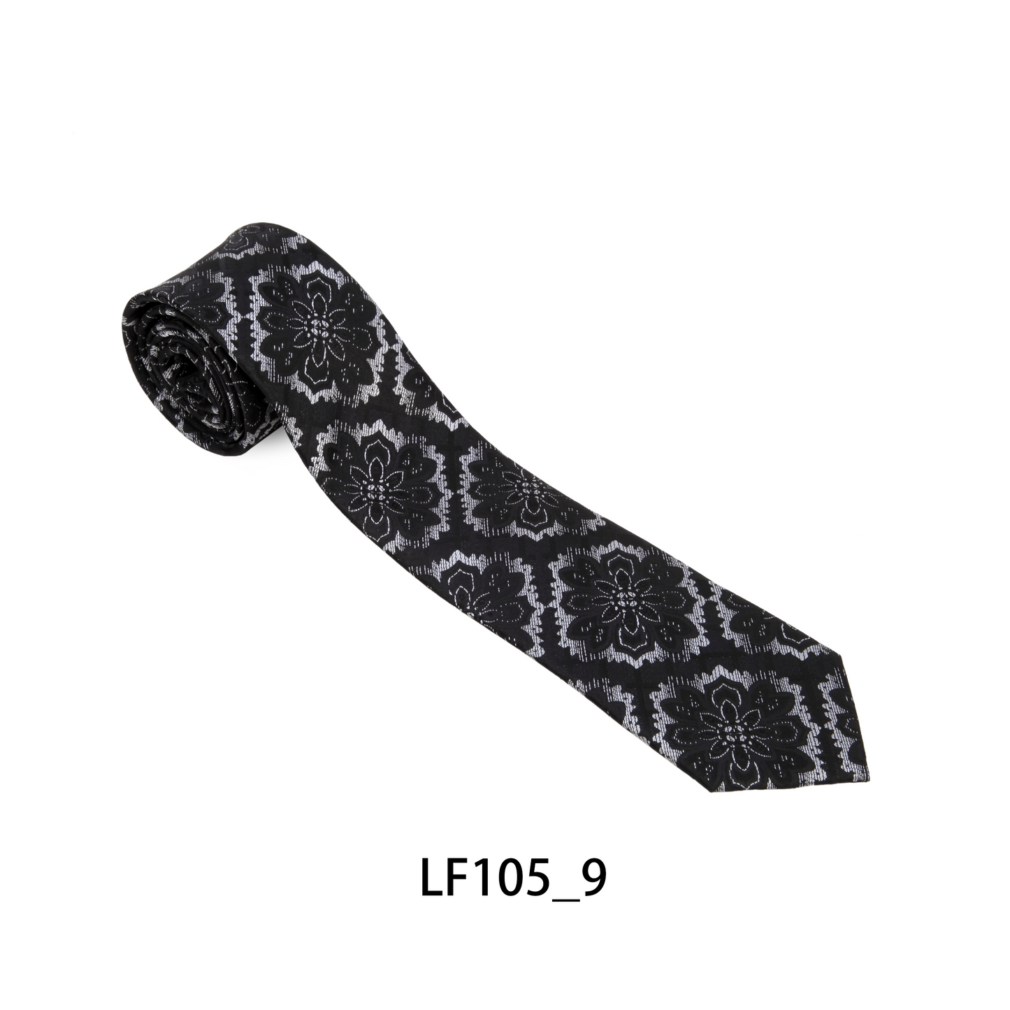 Floral Geometric Tie