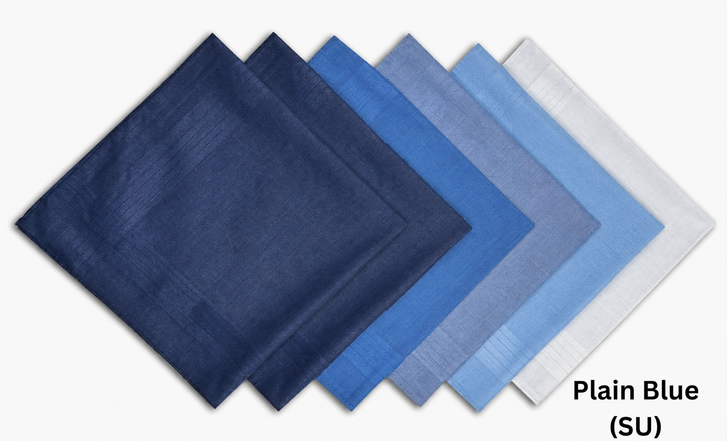 6 pack Men's Handkerchiefs