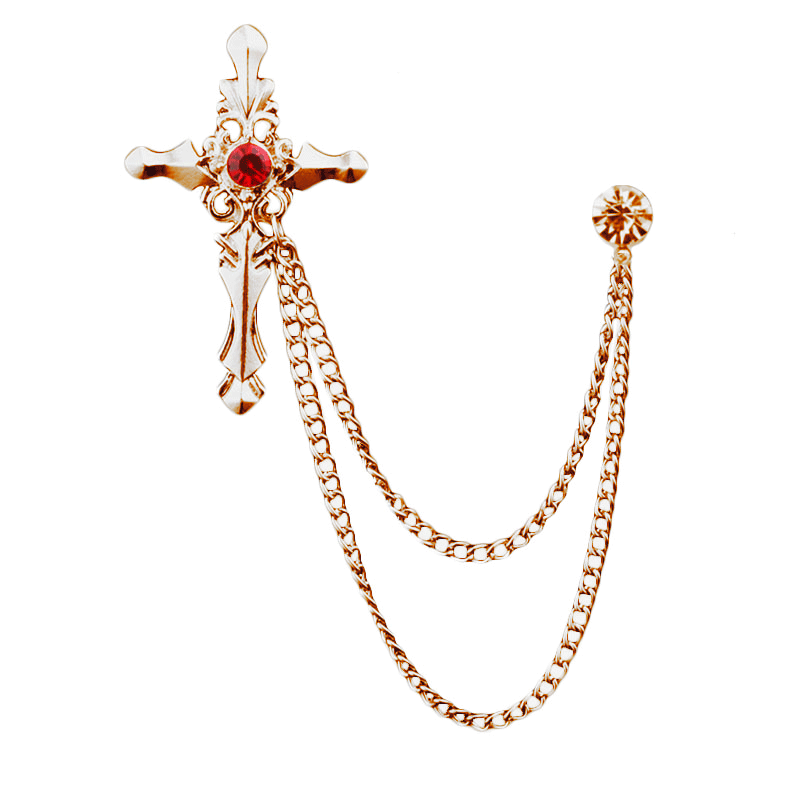 Lapel Chain Pin/ Collar Pin
