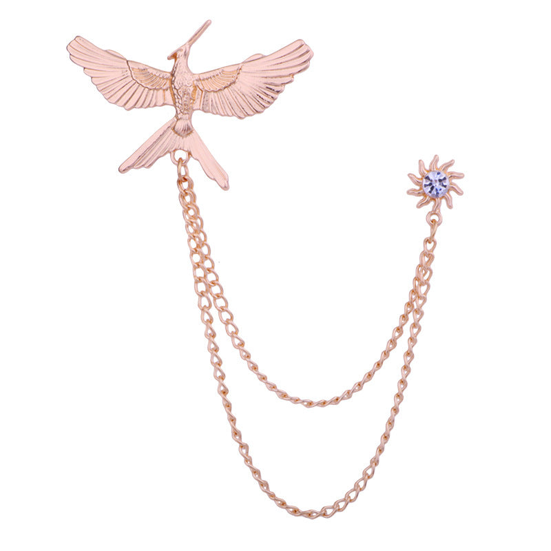 Lapel Chain Pin/ Collar Pin