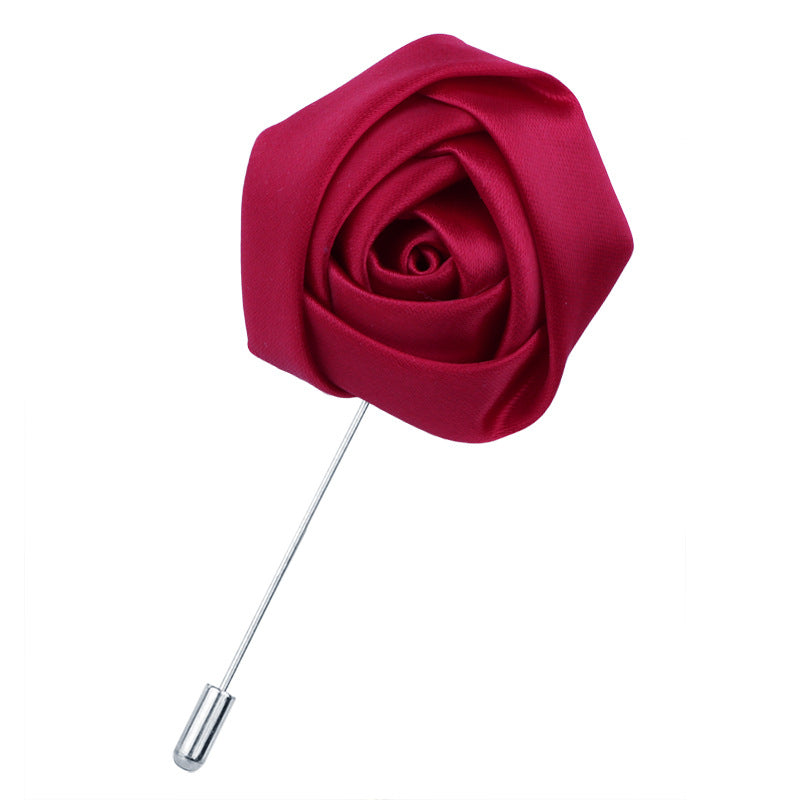Rose Flower Lapel Pin