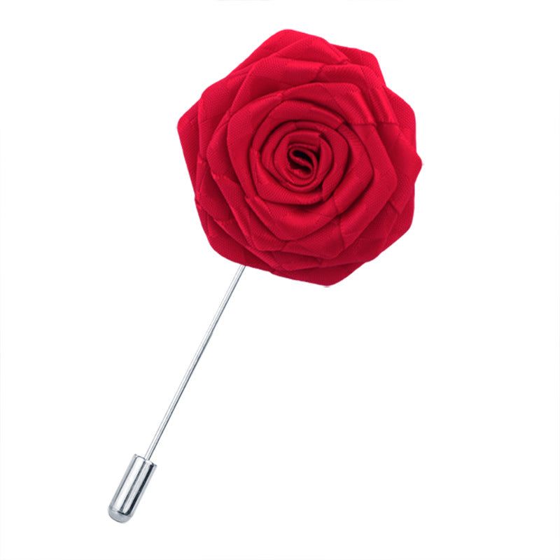 Rose Flower Lapel Pin