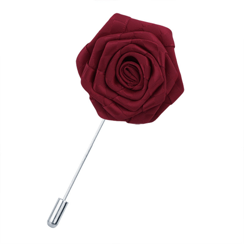 Rose Flower Lapel Pin