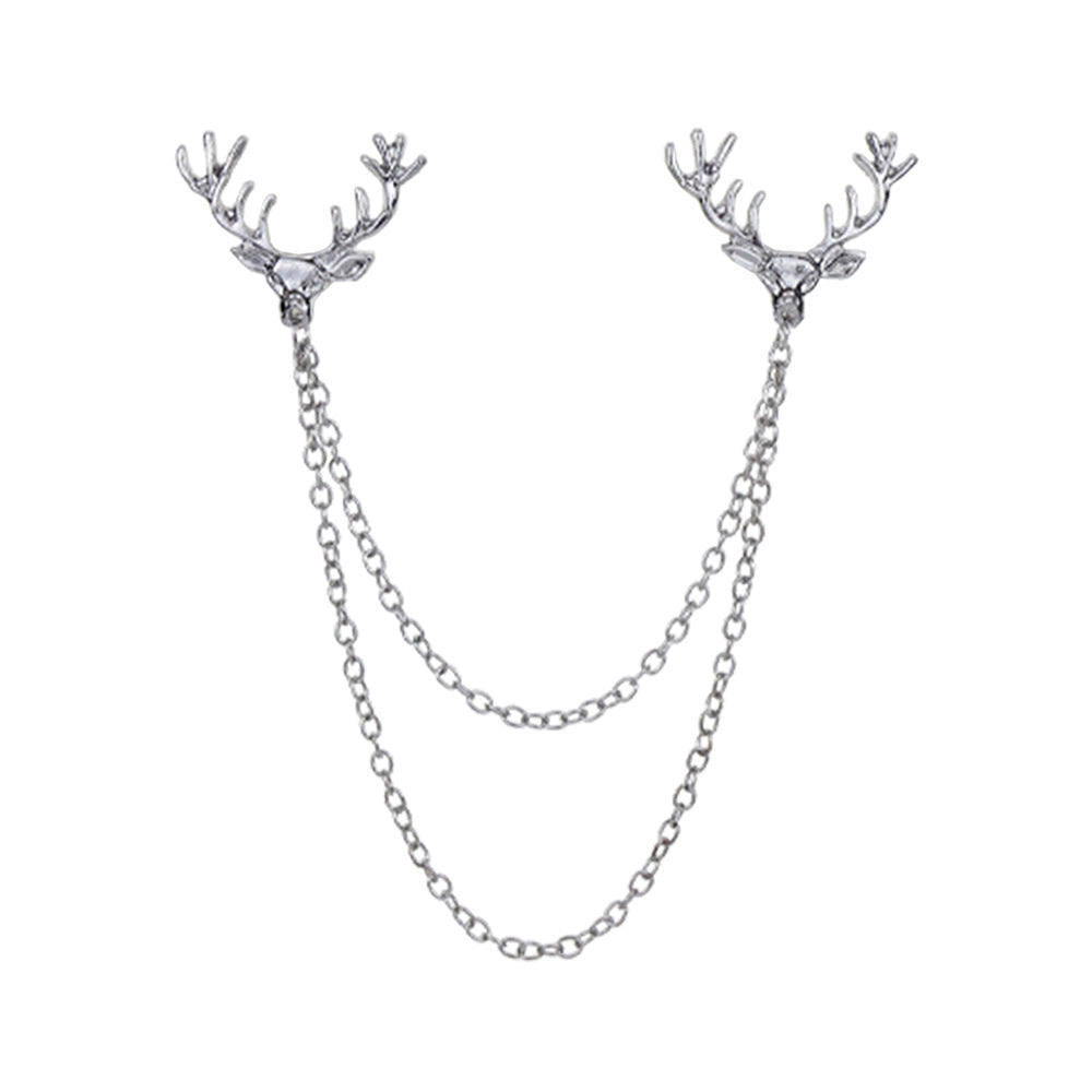 Lapel Chain Pin/ Collar Pin