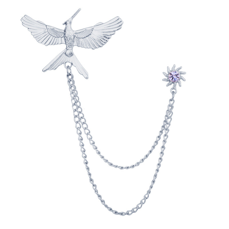 Lapel Chain Pin/ Collar Pin