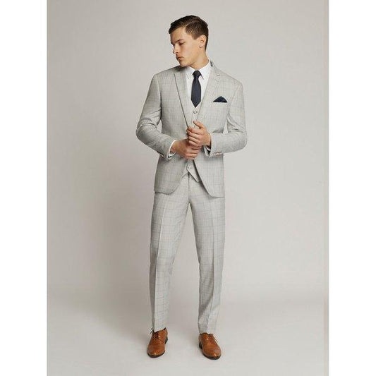Langcaster Windowpane Check Suit