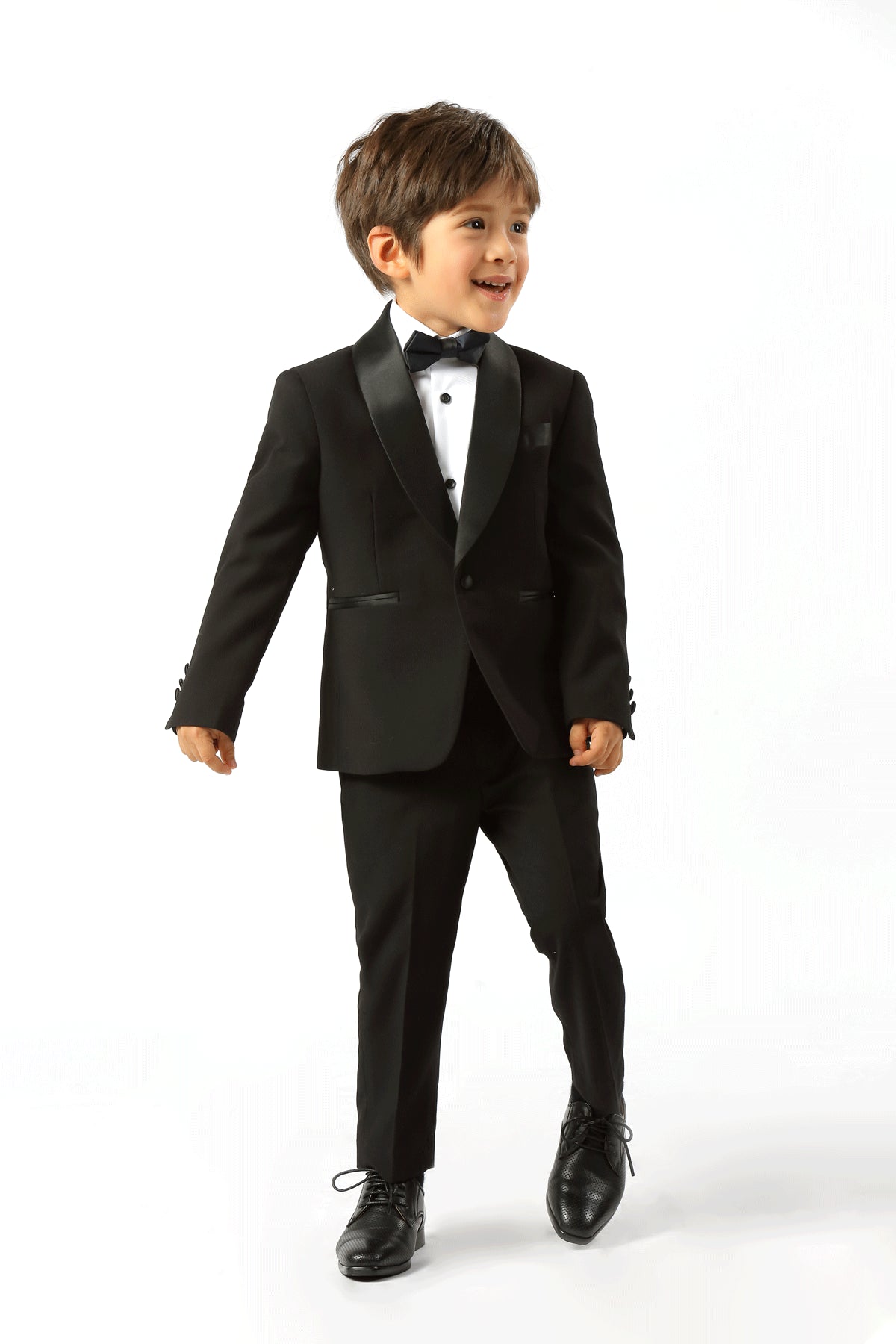Heston Fine Twill Satin Boys Suit