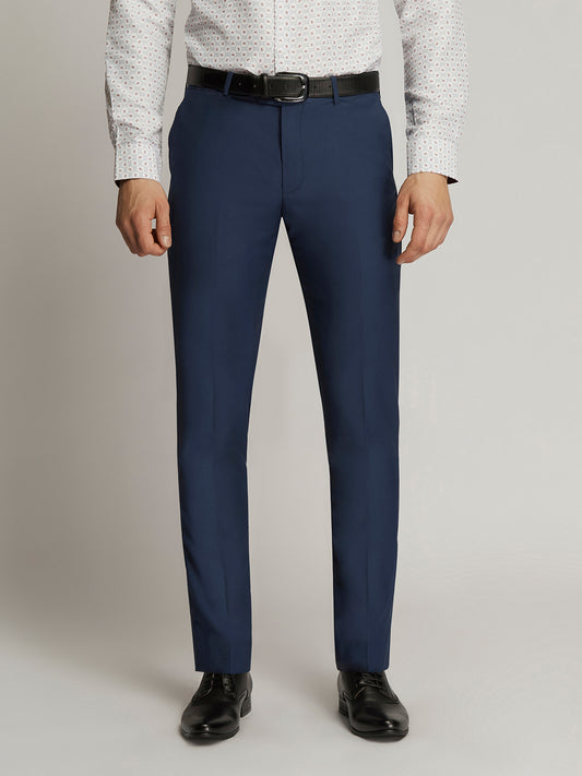 Harry Super Fine Twill Plain Flatfront Trousers