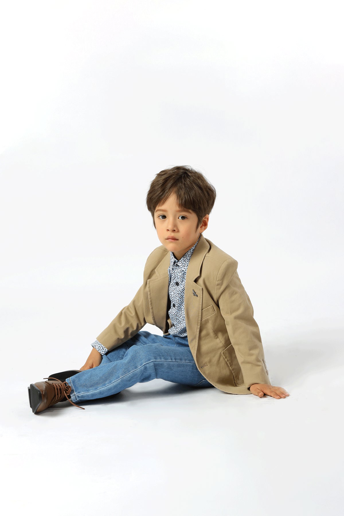 1609 Boys Cotton Sports Jacket