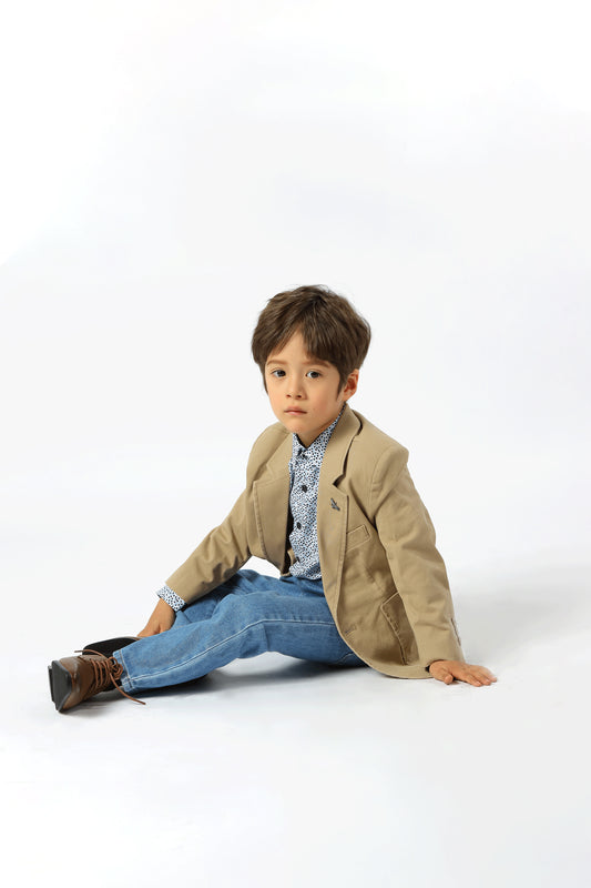 1609 Boys Cotton Sports Jacket