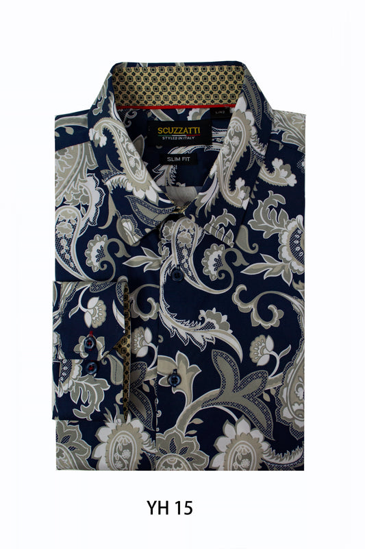 YH 23 Print Long Sleeve Shirt