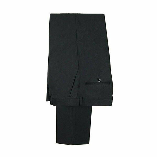 Edward Pin Dot Fine Texture Flatfront Trousers