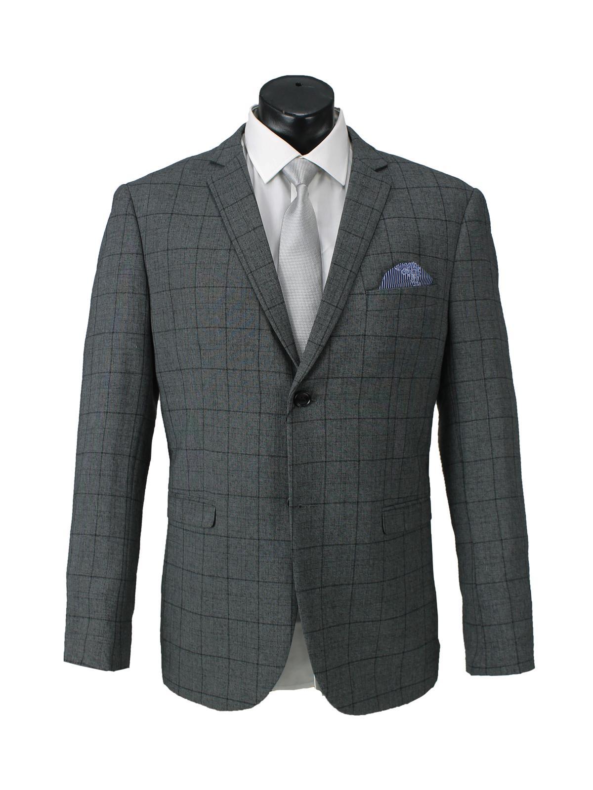 Wyatt Windowpane Check Jacket