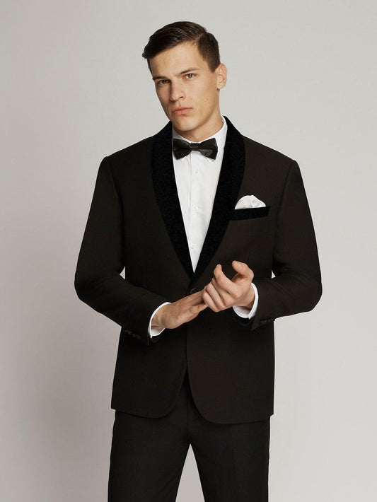 Atticus Fine Twill Plain Wool Suit