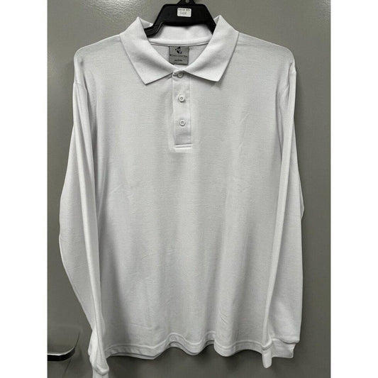 HL11876 Long Sleeve Pique Polo