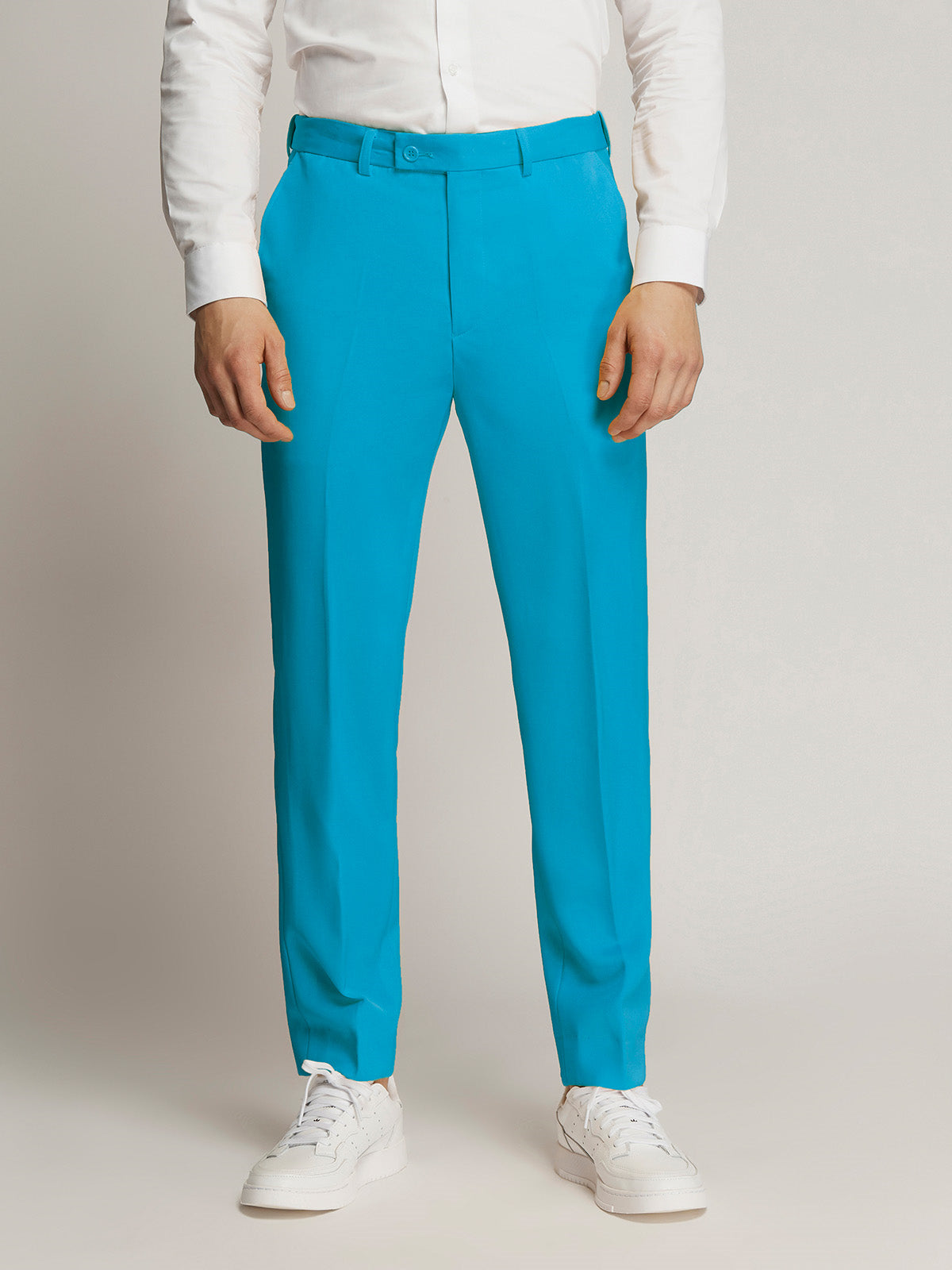 Vegas Fine Twill Plain Microfibre Trousers