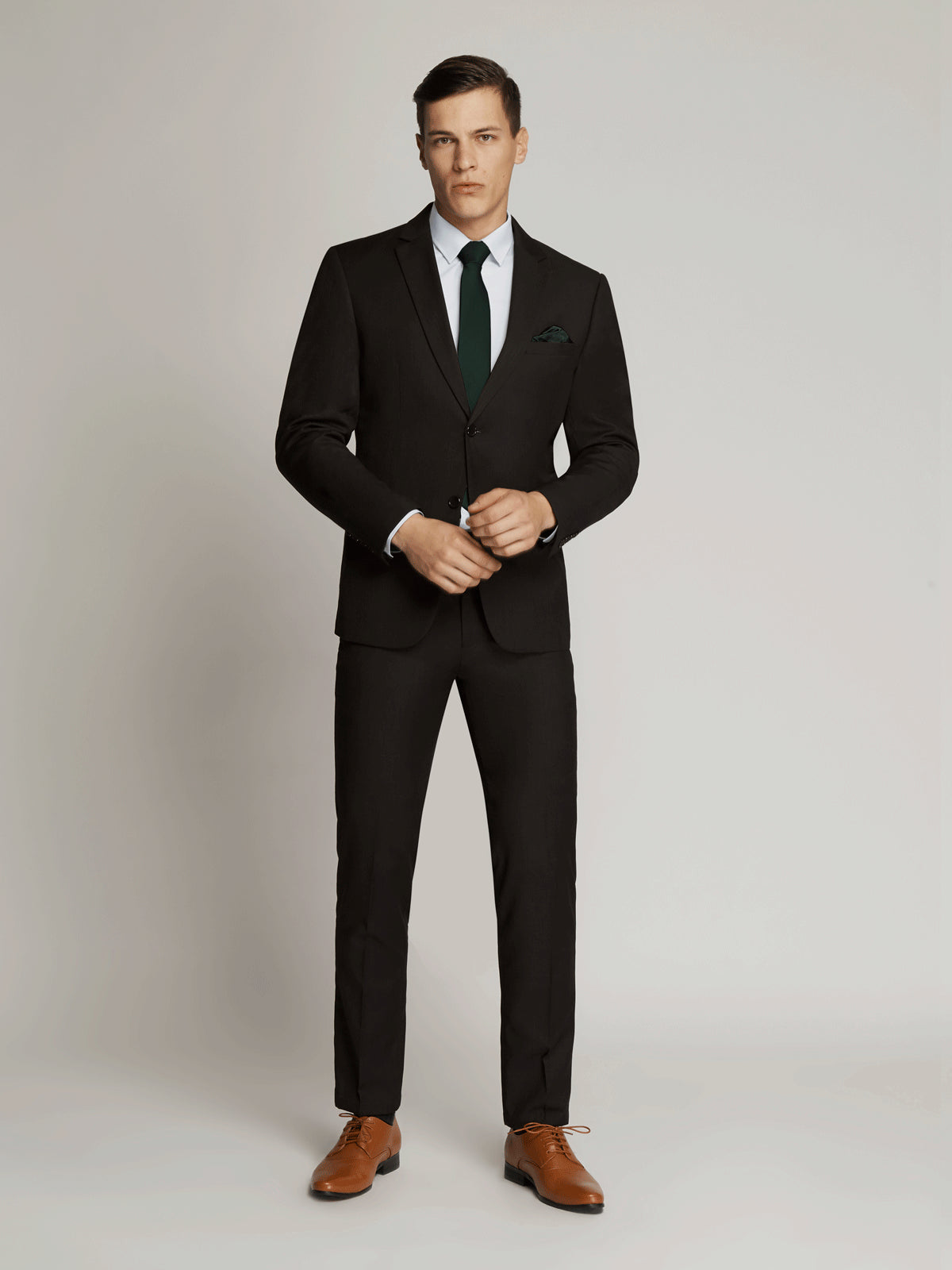 Bradley Birdseye Wool Blend Suit
